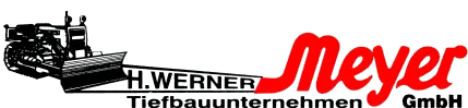 Logo Hans Werner Meyer GmbH - Tiefbauunternehmen