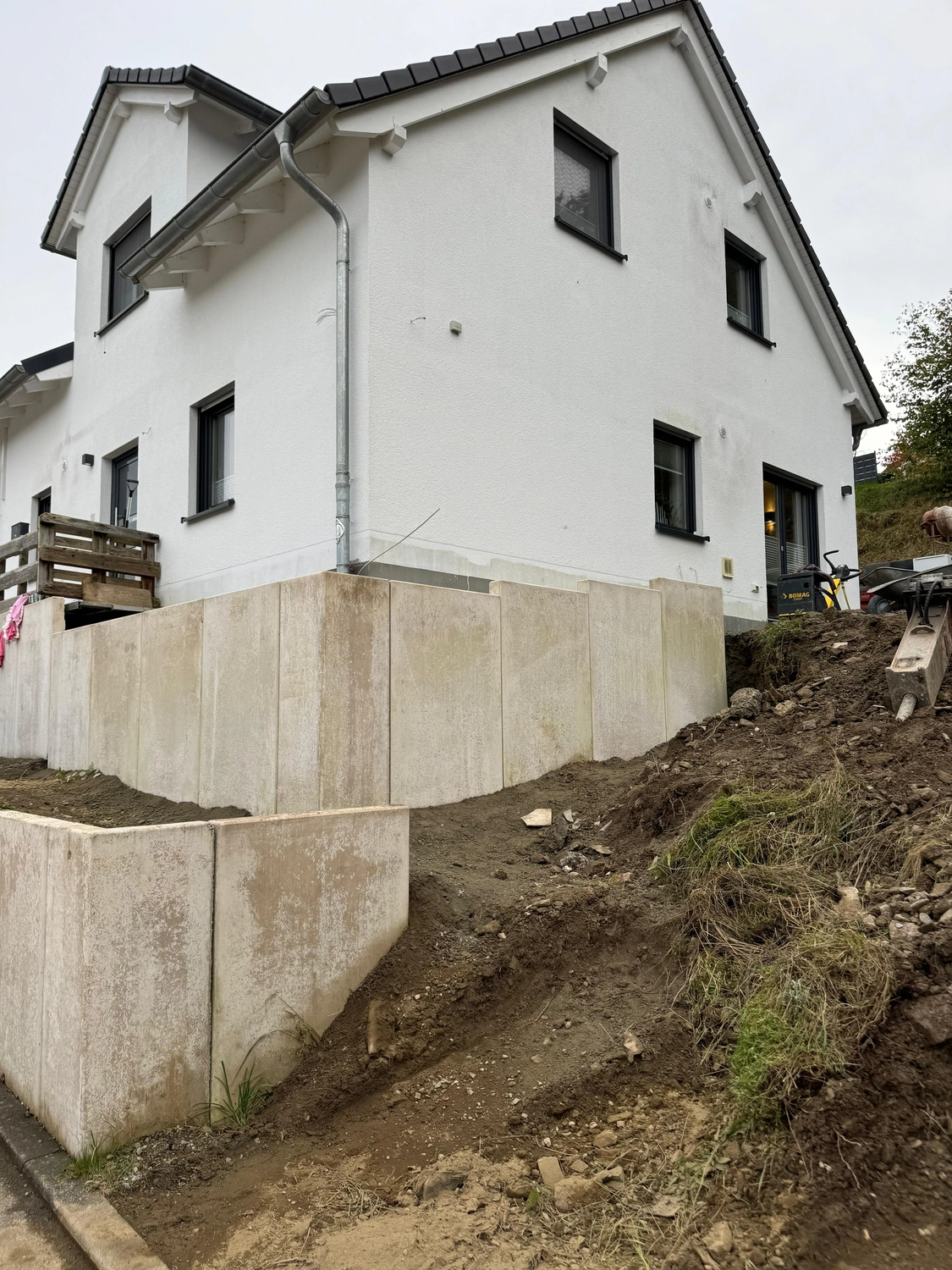 Hans Werner Meyer GmbH - Tiefbauunternehmen - Mauerbau