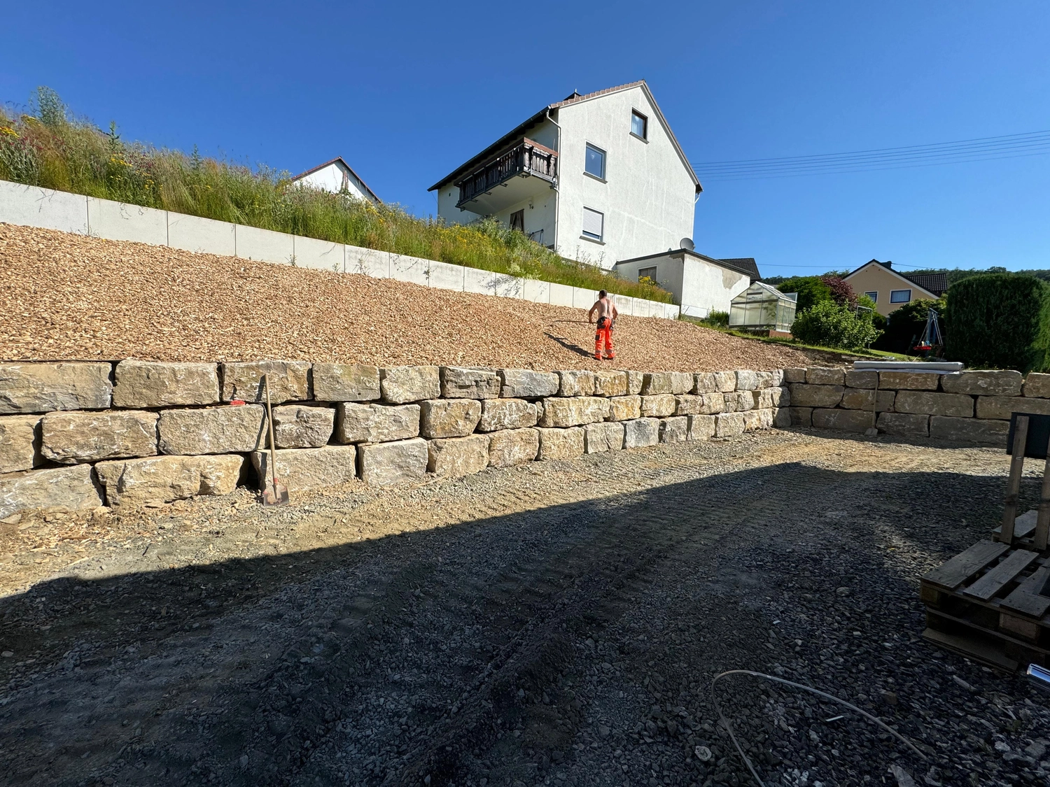 Hans Werner Meyer GmbH - Tiefbauunternehmen - Mauerbau