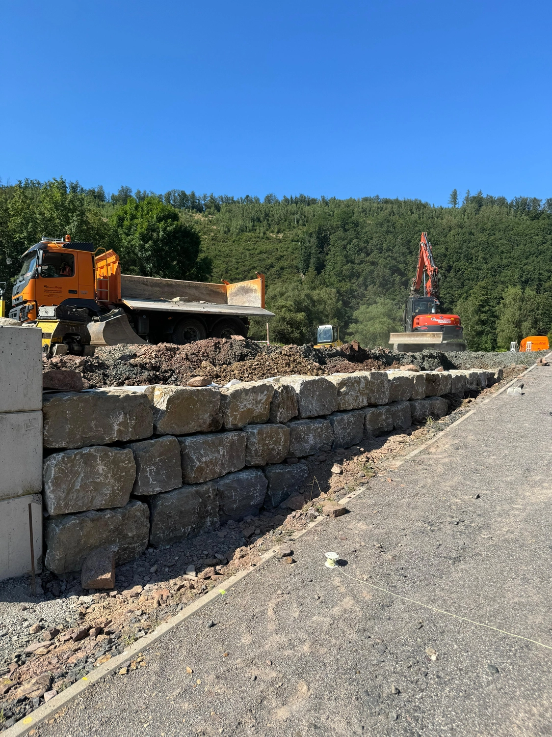 Hans Werner Meyer GmbH - Tiefbauunternehmen - Mauerbau