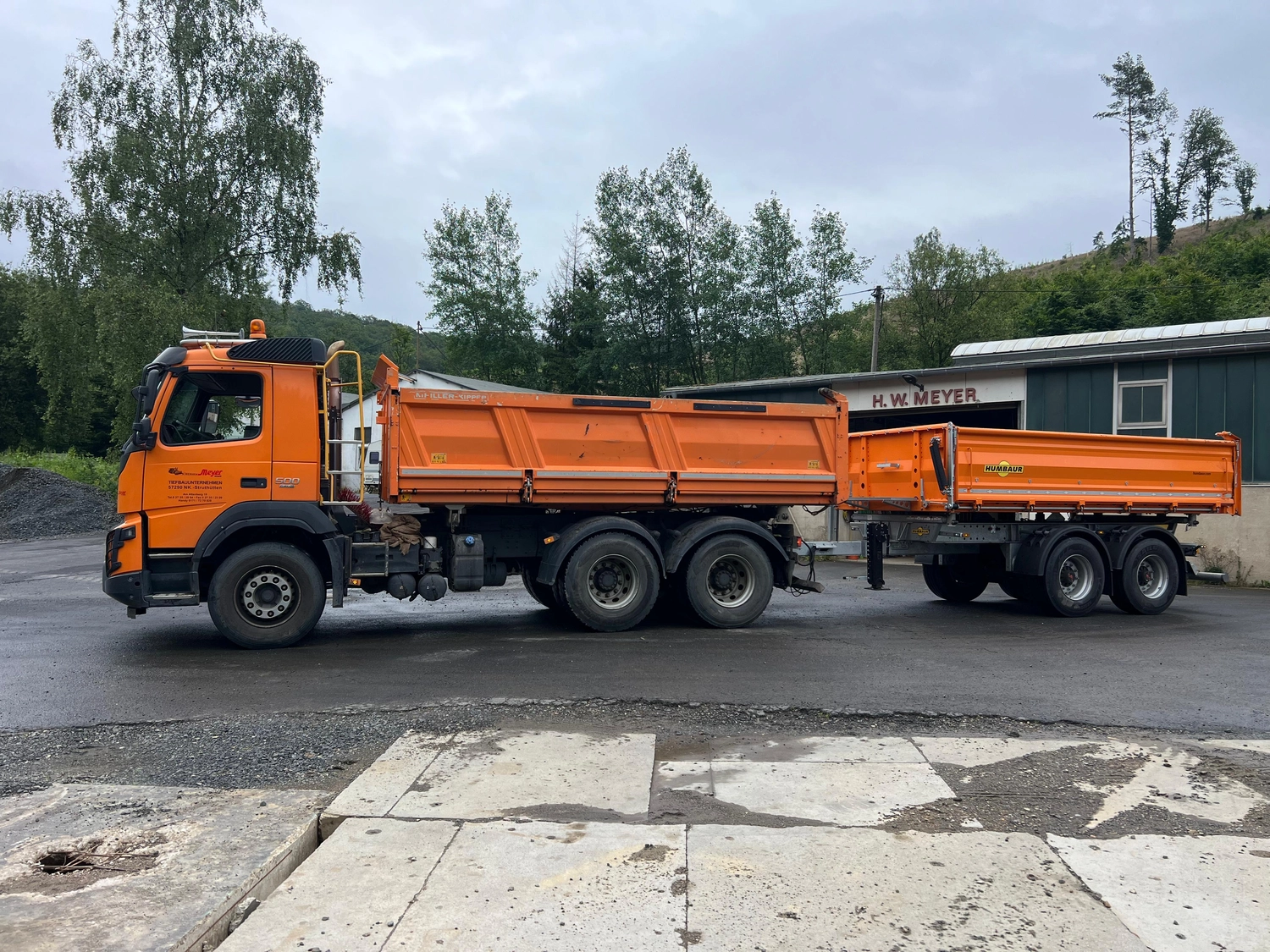 Hans Werner Meyer GmbH - Tiefbauunternehmen - Bodenarbeiten