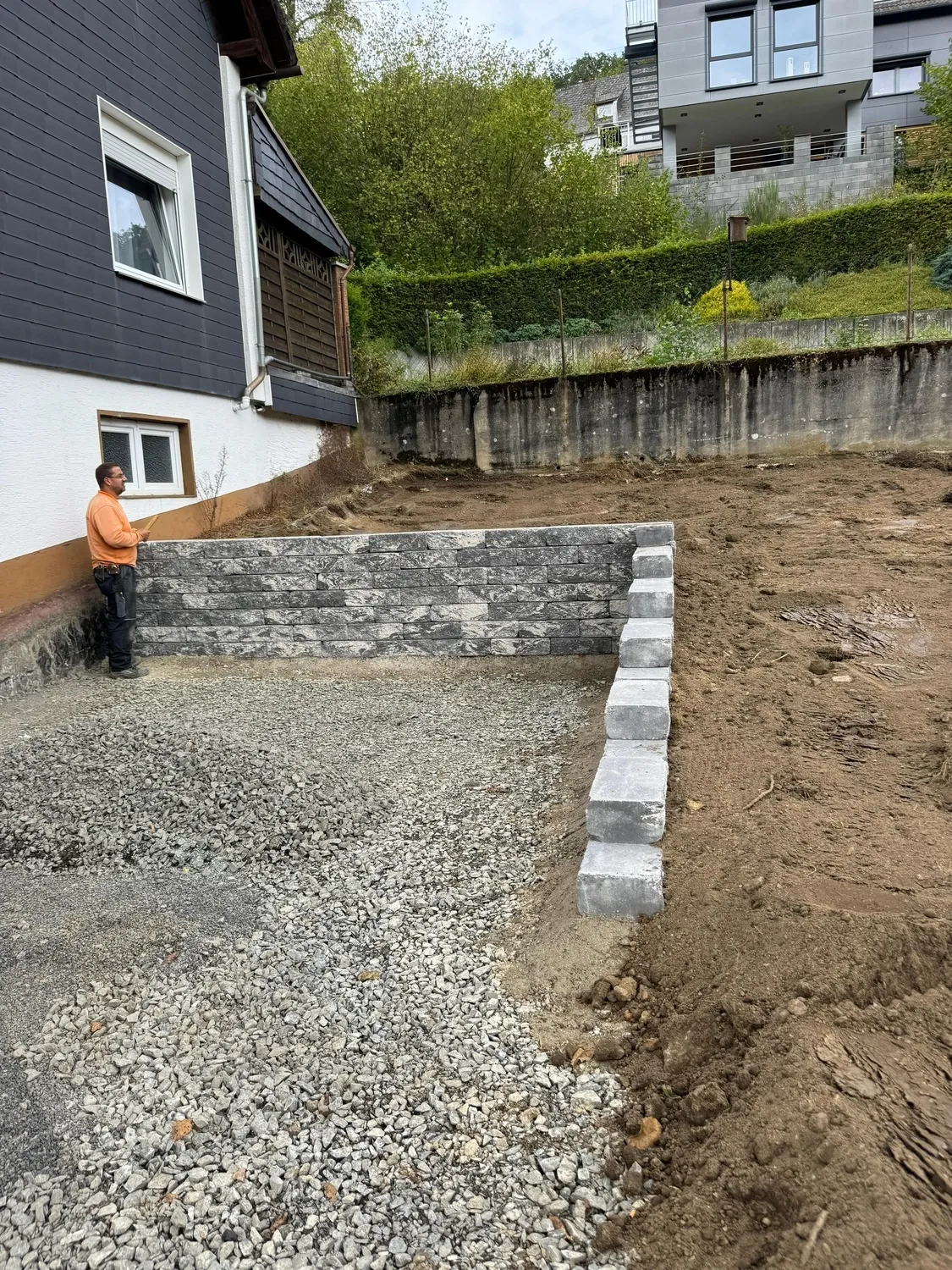 Hans Werner Meyer GmbH - Tiefbauunternehmen - Mauerbau